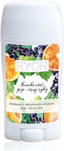 RYOR deostick s 48hodinov�m ��inkem Grep-�ern� ryb�z 50 ml RYOR deostick s 48hodinov�m ��inkem Grep-�ern� ryb�z 50 ml